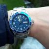 Orient Herren Mechanische Blaue Uhr RA-AA0818L39B