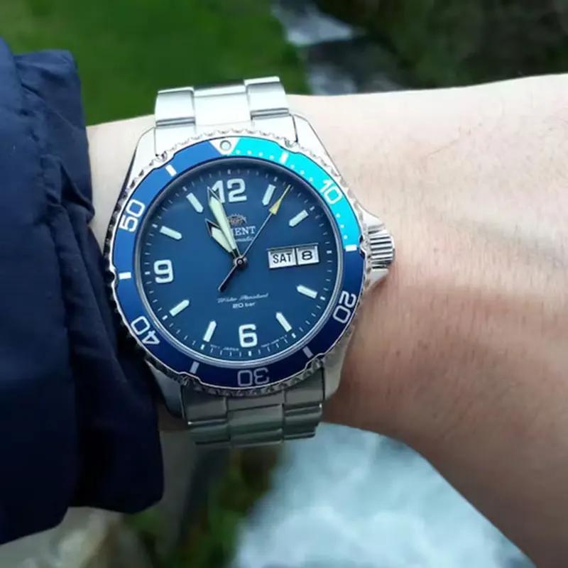 Orient Herren Mechanische Blaue Uhr RA-AA0818L39B