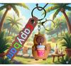 Брелок Капибара capybara фигурка игрушка для ключей, рюкзака, сумки 6,2 см