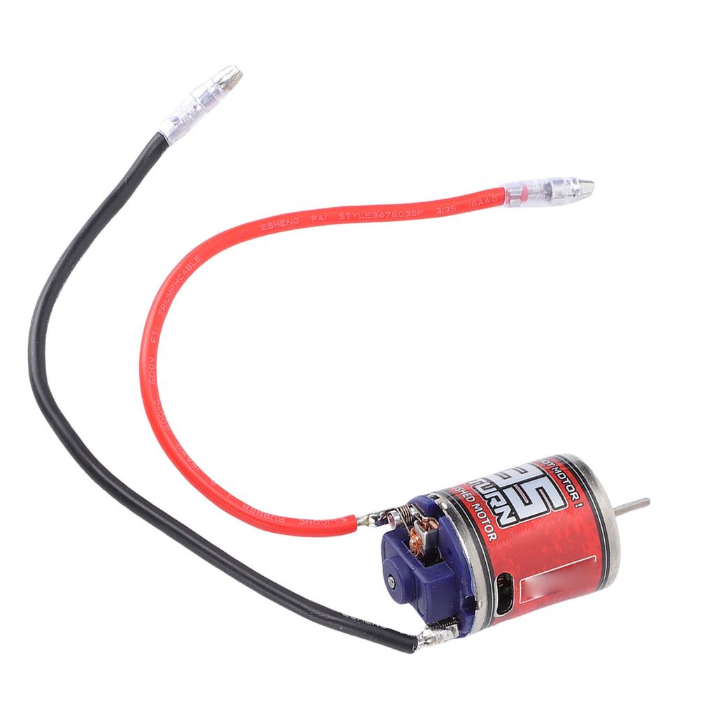 Universal Motor Replacement for Tamiya RC Car 35T High Speed 2.3mm D Axis Brushed Motor with Stainless Steel Housing