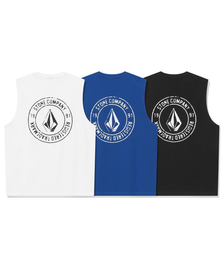VOLCOM Summer Essentials Tank Top Round T-Shirt (Black)