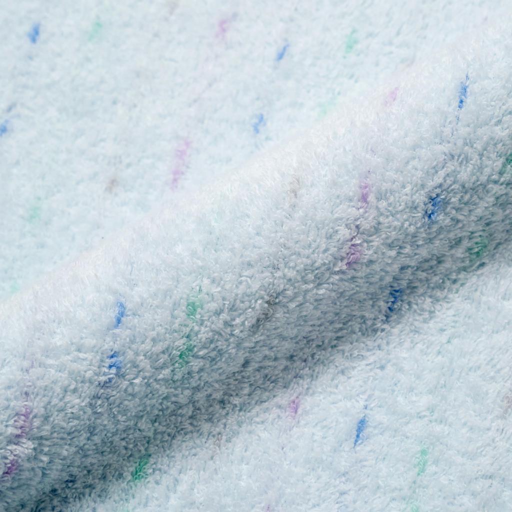 Nishikawa Snoopy Mini Towel 25x25cm Washable Cotton Unspun Yarn Soft and Fluffy Imabari Name Embroidery Embroidery Blue XT46800604 PN6601TW Rain 100%