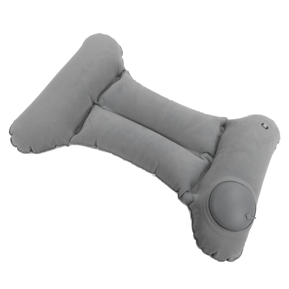 Portable Inflatable Lumbar Pillow H-Type Travel Pillow Lumbar Support Pillow  Airplane Travel
