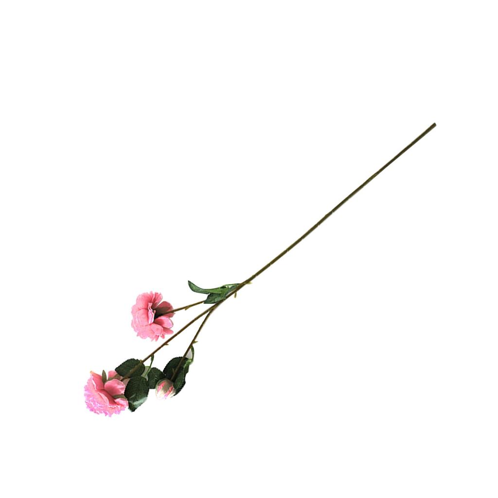 Simulated 3 Hded Peony Decoration Rlistic Artificial Peony Branch for Wedding