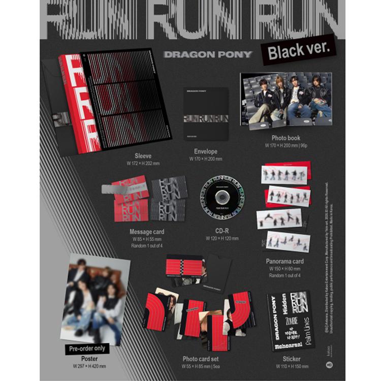 [POB] DRAGON PONY [RUN RUN RUN] 3. EP-ALBUM