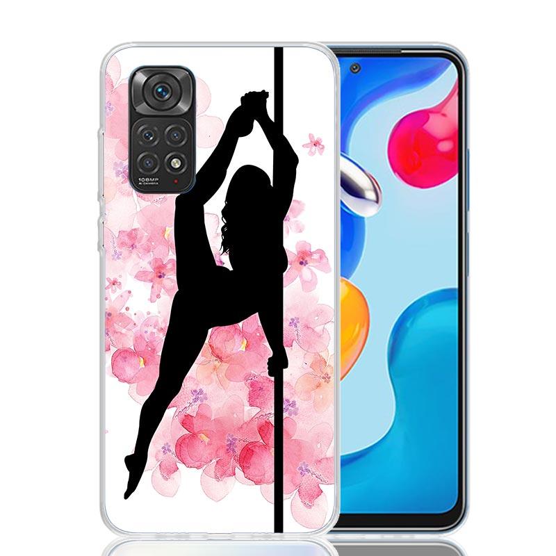 

Pole Dancer Dancing Phone Case For Xiaomi Redmi Note 13 14 15 Pro Plus 12S 12 14S 11S 11E 10 10S 11 11T 5G 4G Cover Coque Redmi Redmi Note 13 5G