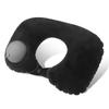 Cuscino da Collo a U, Cuscino Gonfiabile a Pressione, Essenziale Portatile da Viaggio per Auto e Aereo, Cuscino Lombare da Viaggio a U