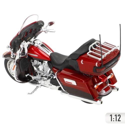 Maisto 1/12 Scale Harley-Davidson 2013 FLHTK Electra Glide Red / Diecast Model Car, Motorcycle, Finished Model 32323