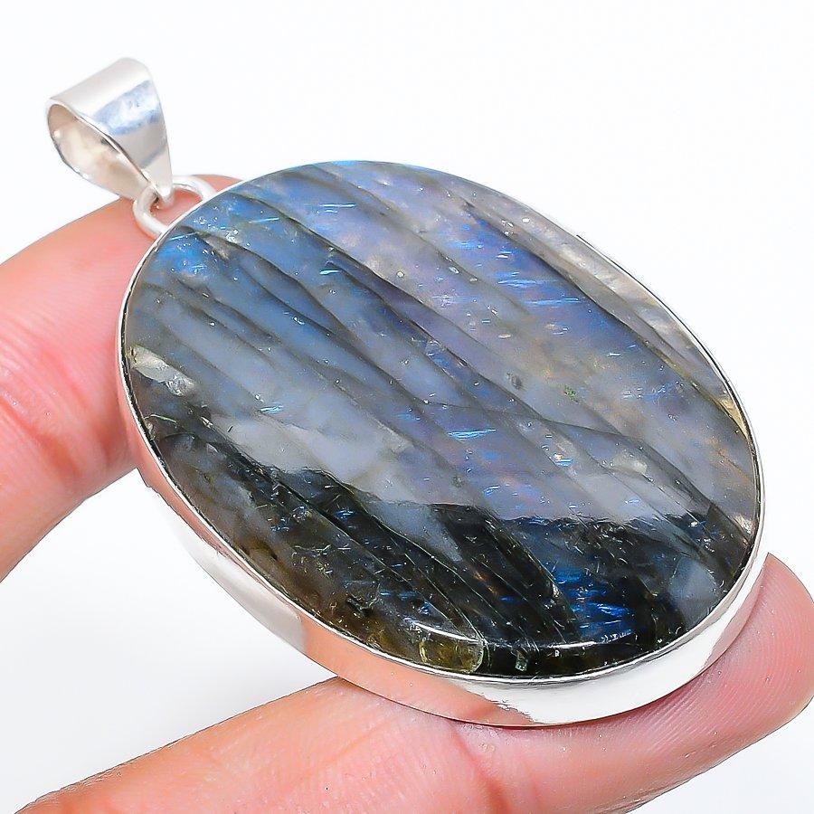 

Carnelian Gemstone Handmade 925 Sterling Silver Jewelry Pendant 2.48 SU-10910