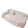 Sofa Towel Full Cover Cloth Ins Cream Cotton Yarn Camping Blanket Sofa Cushion Cover Towel All-inclusive Sofa Cover for All Seasons