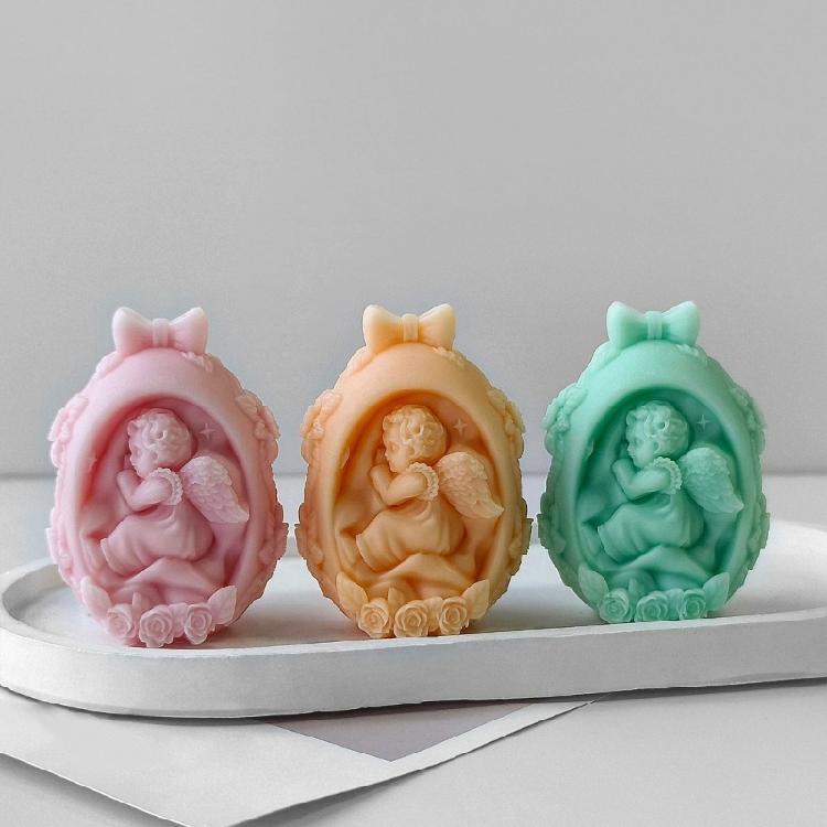 Sturdy Silicone Mold For Creating Baby Angel Eggs Display Decoration For Easter And Individualized Gift Making