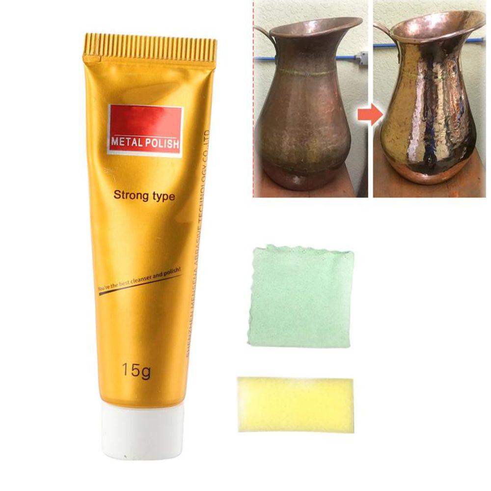 Heavy Duty Metal Polishing Cream 15g Rust Remover  for Remove Tarnish Oxidation Rust Polishes