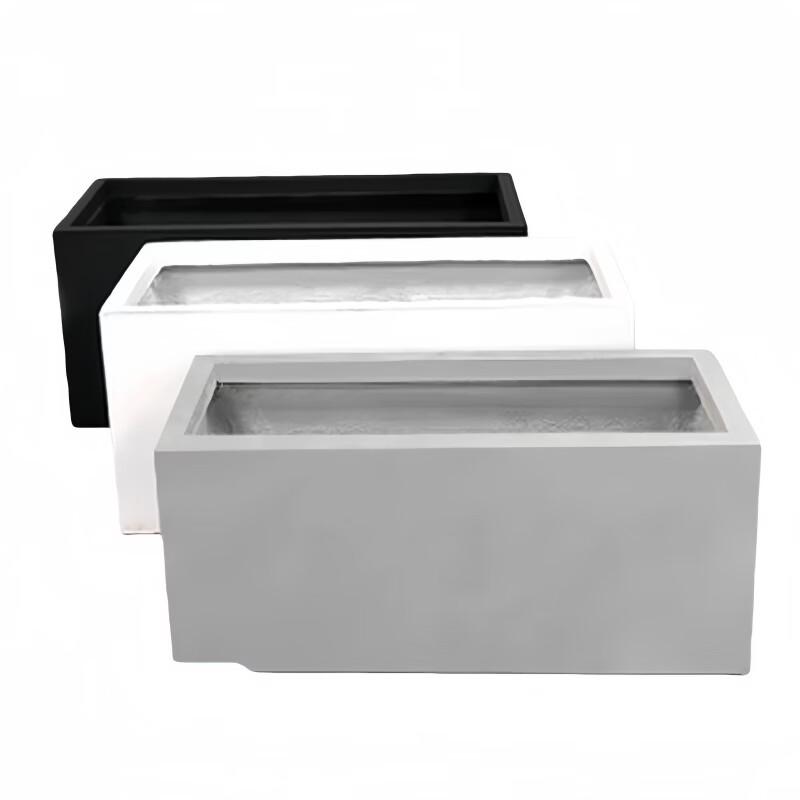 Rectangular Cement Outdoor Planter