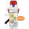 Skater Children's Clear Plastic Water Bottle 480ml Pokemon 23 with Scale To Manage Hydration PSB5TRC-A