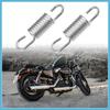 BULLSPANN Motorcycle Brake Pedals Return Spring Plated Steel 6cm Length for Suzuki Silver Tone 2pcs Replacement Parts Accessories