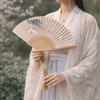 Traditional Carved Hollowed-Out Fan Vintage Handheld Fan Folding Hand Fan  Dance Performance