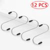 S-Shaped Hook Multifunctional 304 Stainless Steel Hook Household Kitchen Bathroom Clothes Towel Sorting Tool Storage Metal Hook