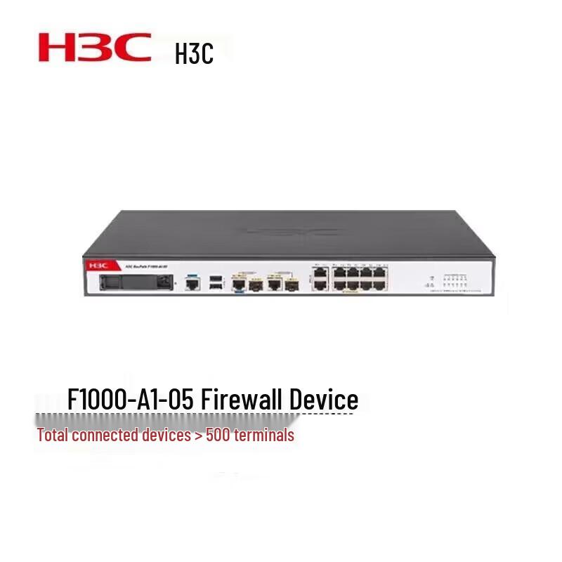 

H3C SecPath F1000-AI-05 Enterprise Firewall