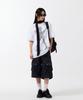 ODDSTUDIO Pixel Rock Star Graphic Oversized T-Shirt - White