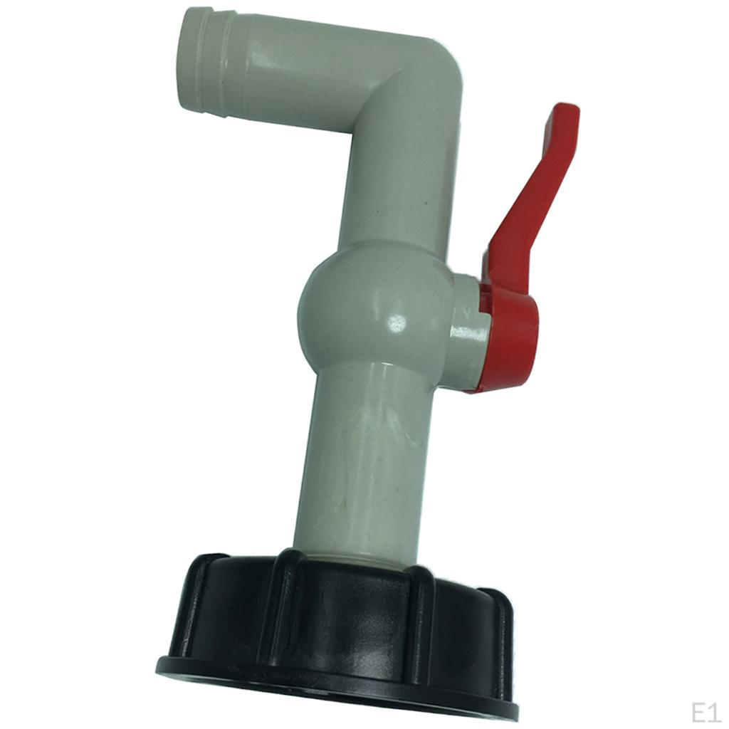 1000 Tank Valve Tap Water Adapter Thick Internal 60mm