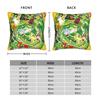 Ricked and Mortys Pillow Case  Cute Funny Pillow Cover Square Pillowcases For Wedding Party Home Decor