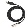 Low Noise USB to XLR Microphone Cable Plug and Play Studio Audio Mic Connector  PC / Laptop Audio