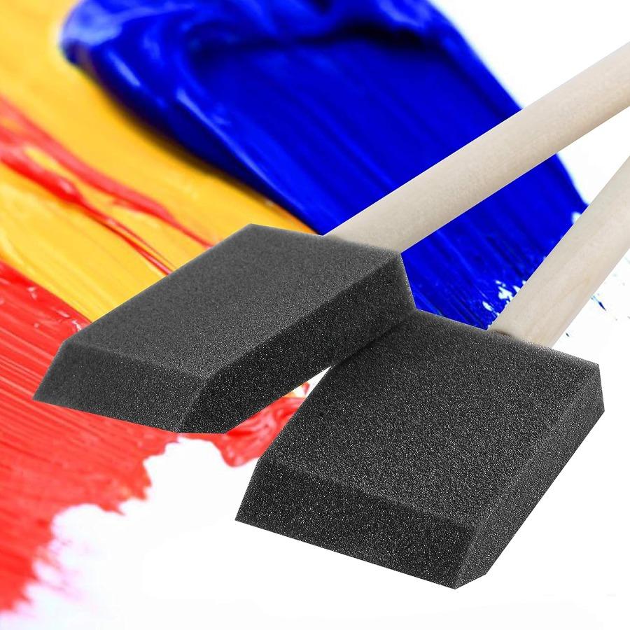 Foam Paint Brushes, Foam Brushes for Painting, Foam Brushes for Staining, Paint Sponges, Foam Brushes for Mod Podge Brushes