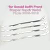 2 Stück Metallplatten-Schnalle für den vorderen Stoßfänger für Swift 2005 2013 Verstärktes Reparaturzubehör für Fahrzeugschutzbedürfnisse