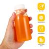 10 st 250/250/300/350 ml Transparent Vattenflaska Plast Juiceflaska PET Mjölk Dryckesflaska Med Lock Camping Vandring Drickkärl