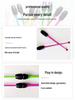 Two-Color Rubber Rhythmic Gymnastics Dance Clubs for Adult Training and Competition