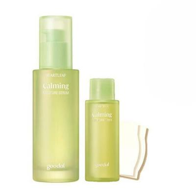 Heartleaf Calming Moisture Serum 50ml Special Set (+Moisture Toner 50mL + Cotton Puff)