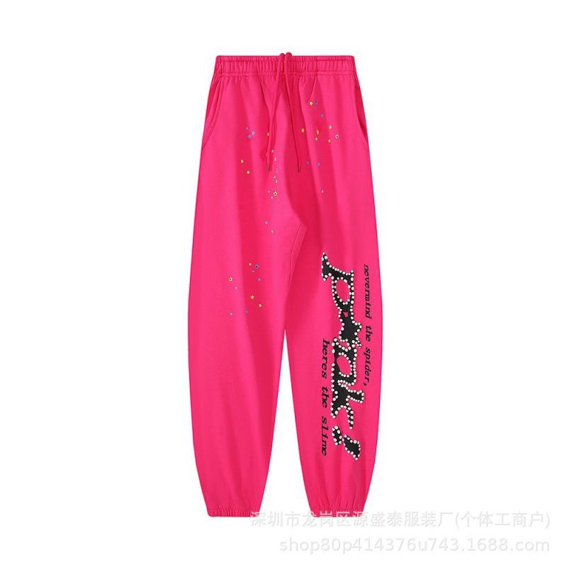 2026 Unisex 555555 Mesh Foam Print Hip Hop Loose Heavyweight Fleece Hooded Sweatshirt