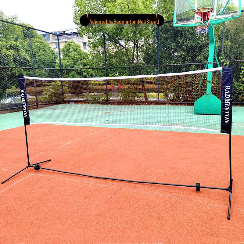 Portable Folding Badminton Net Stand 3M