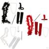Feathered Party Attire - 5 Piece Collection