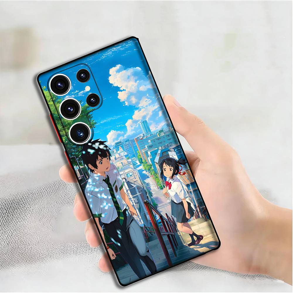 Anime Y-Your Name Phone Case For Samsung S24,25,23,22,21,20 Plus Ultra 5G Lite Shockproof Cover