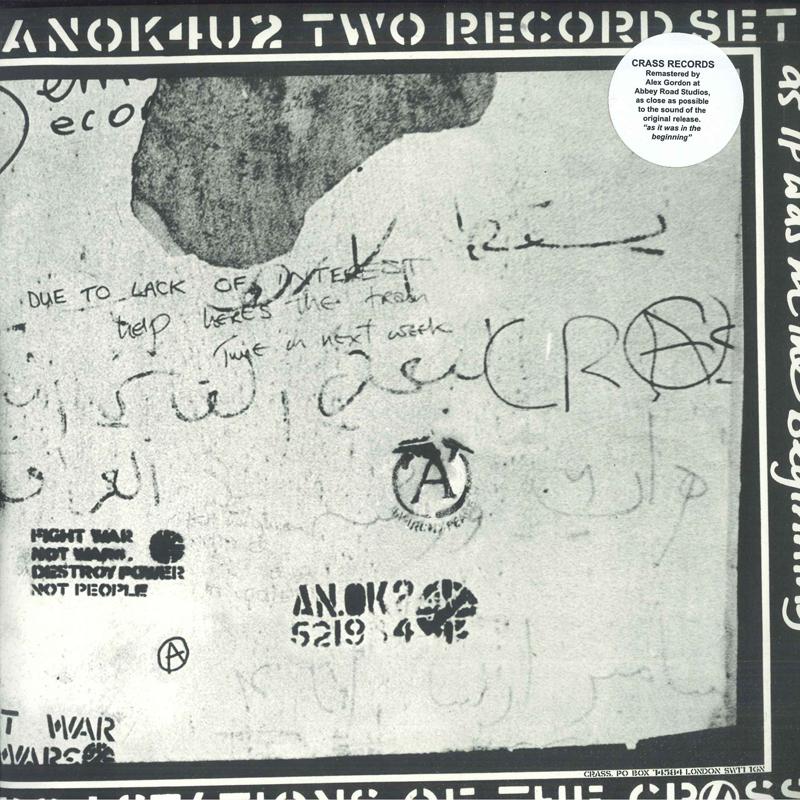 

LP Record CRASS - Stations Of The Crass 521984R Crass Records 2019 UK Rock