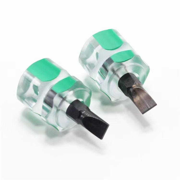 Schraubendreher-Set, Mini, klein, tragbar, Rettichkopf-Schraubendreher, transparenter Griff, Reparatur, Handwerkzeuge, Präzisions-Autoreparatur