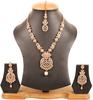 Touchstone Women's Indian Jewelry Set, Maang Tikka Wedding Guest Gold Necklace, Bollywood Jewelry Set, Pageant Elegant Prom Bride Accessory, Western
