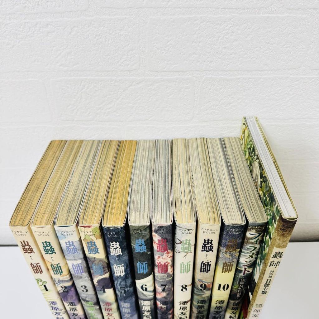 [USED] Many first editions Mushishi complete set volumes 1-10 Filament Sun Eclipse Shadow Yuki Urushibara