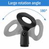 Table Model Clip-On No Hole Microphone Holder Mic Clip Wireless Microphone Mount Microphone Clamp