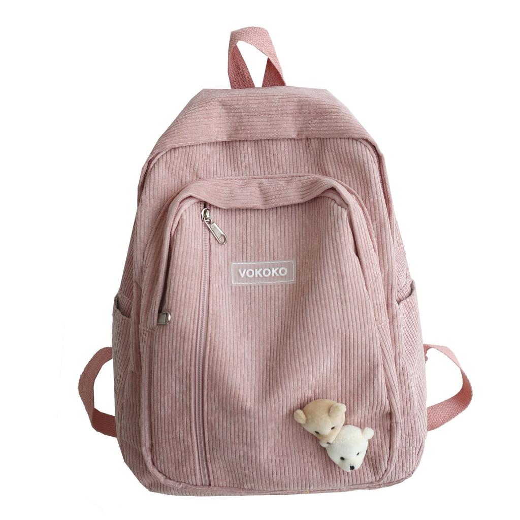 Corduroy school backpack Clearance