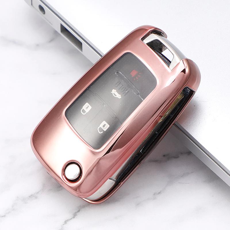 TPU Car Key Case Cover Keychain for Chevrolet Cruze Aveo Trax Malibu Captiva for Buick Opel Vauxhall Astra Corsa Insignia Mokka