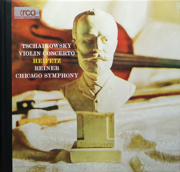 

CD PYOTR ILYICH TCHAIKOVSKY, JASCHA HE - Violin Concerto in D, Op. 35 JMXCR0009 JVC 2001 Japan ObiClassical Used