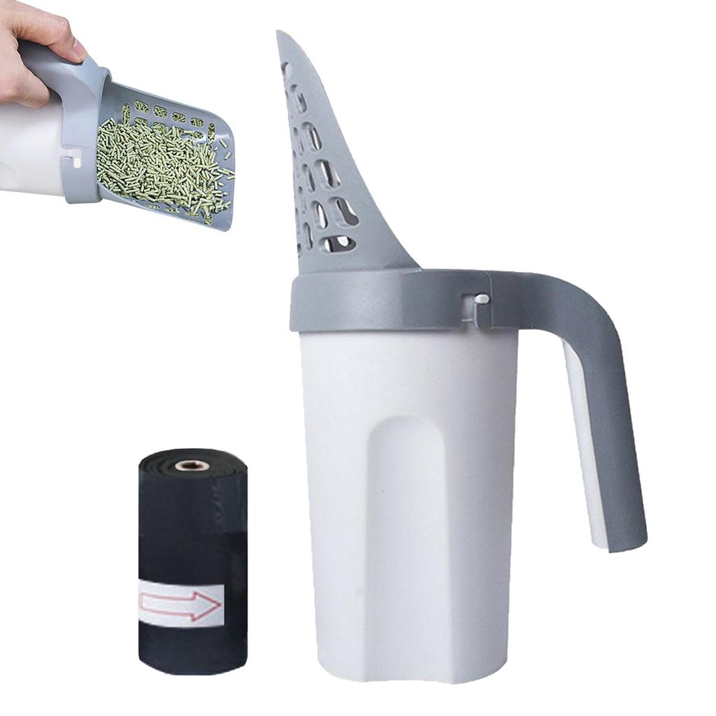 Cat Litter Shovel Scoop For Pet Filter Clean Toilet Garbage Picker Cat Supplies Accessory Cat Litter Scooper Non-stick