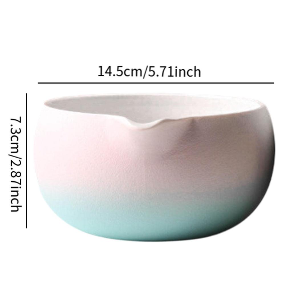 480ml Ceramic Handmade Green Tea Cup Handcrafted Japanese Traditional Matcha Bowl DIY Tea Accessories for Tea Lovers