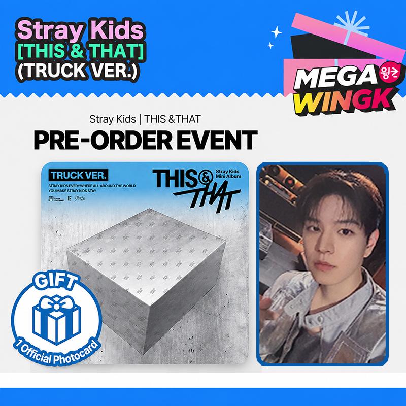 Stray Kids – THIS & THAT TRUCK VER. [MUSICPLANT POB / Koreanische Charts gezählt] – Mitgliederoption
