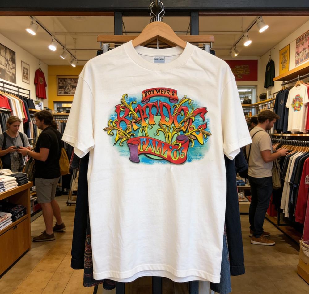 Vintage Rat Dog Band Bob Weir Shirt Unisex Tour S to 5XL Unisex T-Shirt M