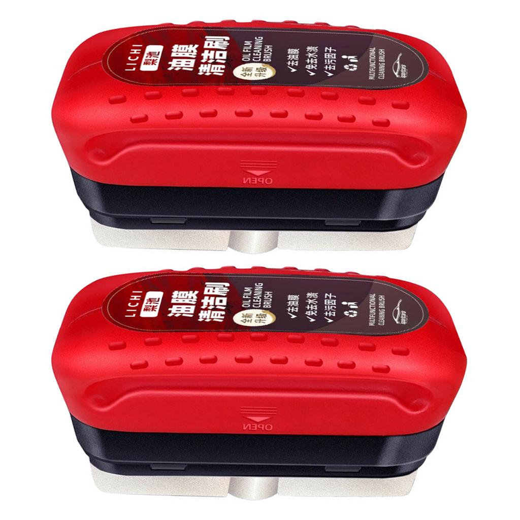 Autoglas glänzend, leistungsstarker Auto-Windschutzscheibenreiniger, Ölfilm-Entferner, Autofensterglasreiniger, entfernt Schmutz, Auto-Reinigungsbürste