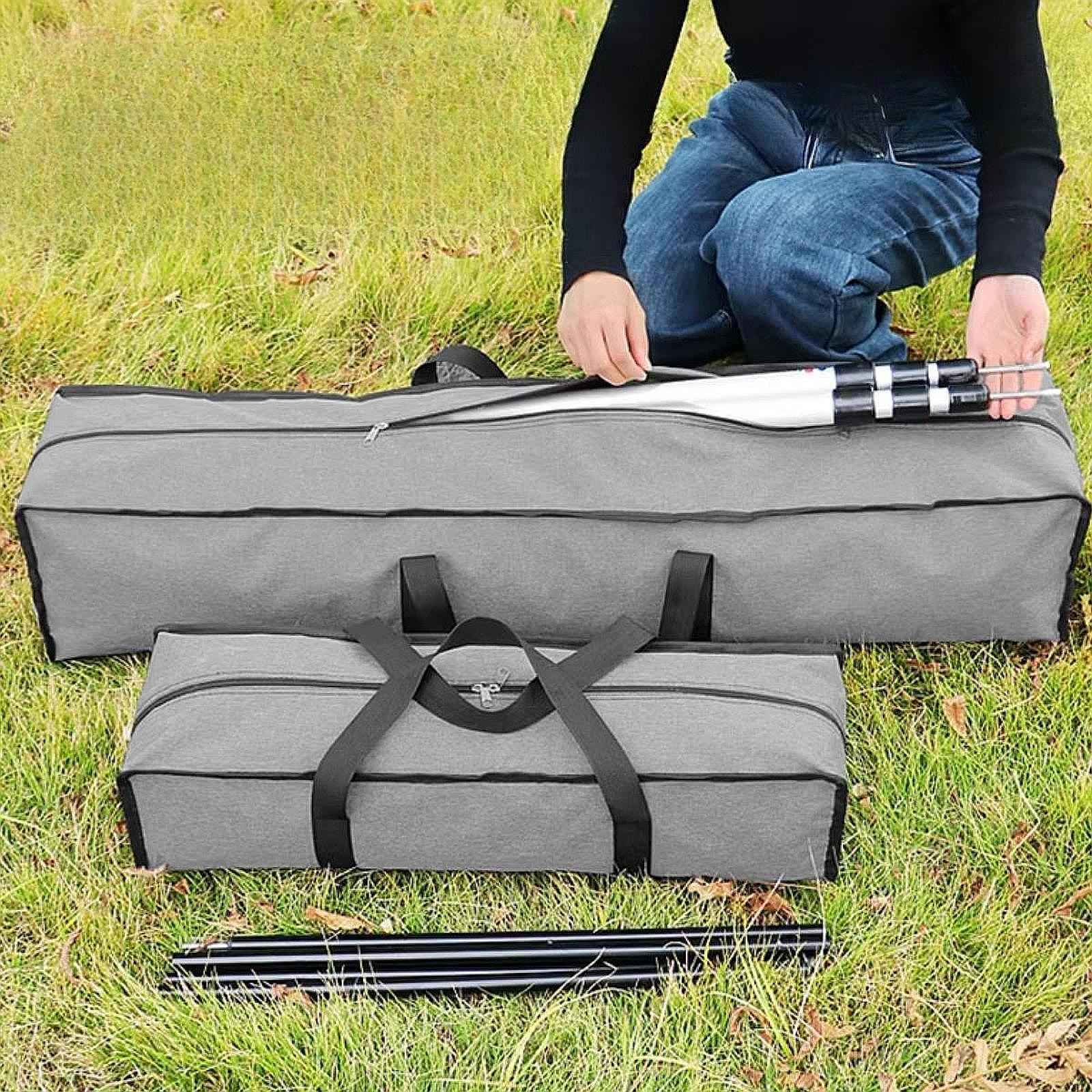 

Сумка для хранения походного снаряжения, переноска для пикника, сверхпрочная, спортивная, утолщенная, портативная, водонепроницаемая 60cmx15cmx15cm