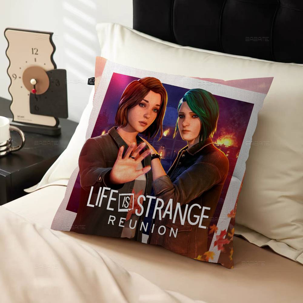Game Life Is Strange Cushion Cover Polyester Sofa Cushions Decorative Throw Pillows Home Decoration Pillowcover